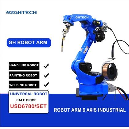SZGH Welding robot arm 6 axis robot arm industrial robot arm price optic laser welding robot arm.
Main Applications:
Used to automobile, metal doors &windows, engineering machinery, mining machinery, locomotives, electrical appliances, furniture and other industries.