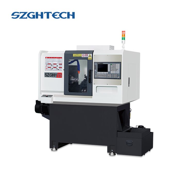 2-axis CNC Vertical Turning Lathe - Model SZGH-25 (The CNC Controller Model is SZGH-CNC990TDb--2)
Our company is proud to introduce a brand new 2-axis vertical lathe machine, model SZGH-25. As a company focusing on CNC systems, machines, and robotic arms, our team has developed this high-performance, high-precision lathe machine with rich experience and a professional team of engineers