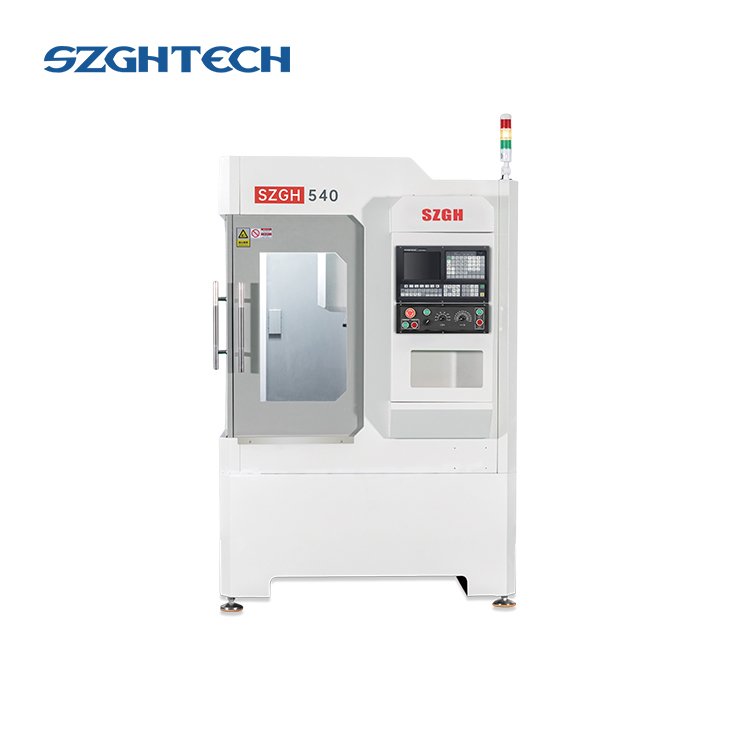 3-axis CNC Gun Drilling Machine - Model SZGH-540 (The CNC Controller Model is GH-1000MC-3)
Features of the SZGH-540 machine:
1)Precise and efficient,2) Multi-functional applications,3) Flexible and easy to use,4) Highly reliable,5) Space saving,6) Safe and reliable